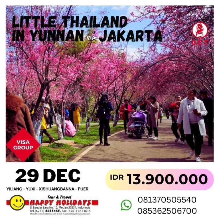medantour travel instagram foto 11 Medan Tour - Travel Medan | Tour Medan Terbaik - Paket Wisata Korea China Israel Danau Toba Berastagi - Happy Holidays Medan