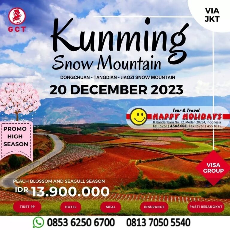medantour travel instagram foto 12 Medan Tour - Travel Medan | Tour Medan Terbaik - Paket Wisata Korea China Israel Danau Toba Berastagi - Happy Holidays Medan