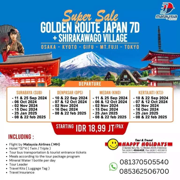 medantour travel instagram foto 13 Medan Tour - Travel Medan | Tour Medan Terbaik - Paket Wisata Korea China Israel Danau Toba Berastagi - Happy Holidays Medan